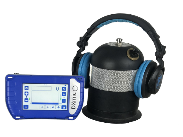 DXmic Pro – Profesionāls  zemes mikrofons ūdens noplūžu noteikšanai