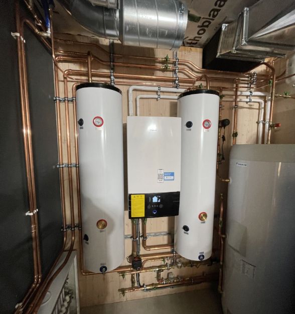 Daikin siltumsūkņa montaža